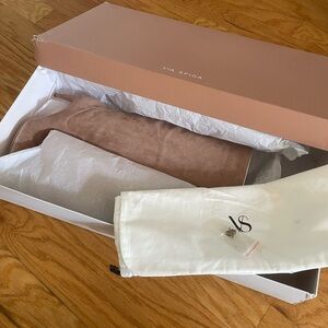 Via Spiga suede boots w/ dust bag